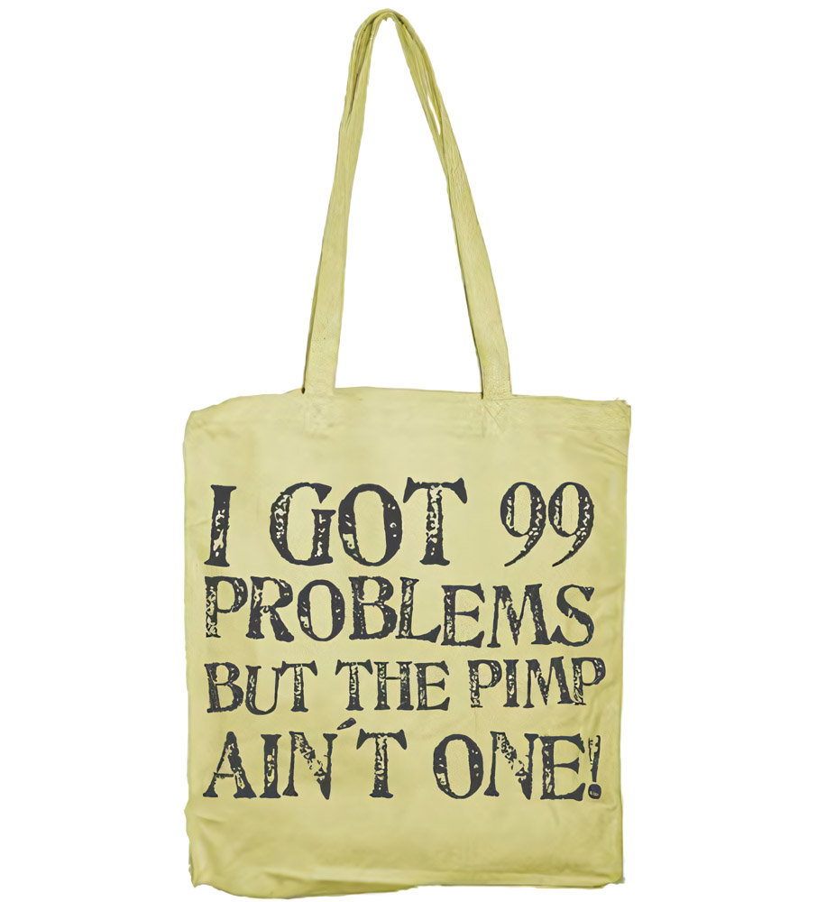 Hybris I Got 99 Problems Tote Bag SH-4-15084-LFH4-2 - Herren / Unisex