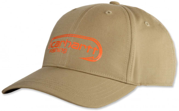 Carhartt Herren Cap M Force Ext. Fish Hook Logo Cap Dark Khaki