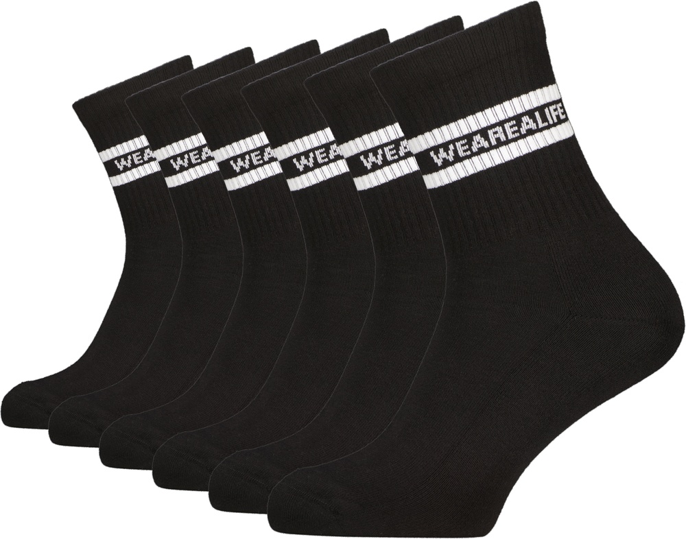 Alife & Kickin Socken DennisAK Crew Cush Socks 6er Pack 44021-9999 - Herren / Unisex