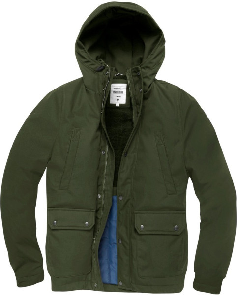 Vintage Industries Outdoorjacke Ledger Parka Olive