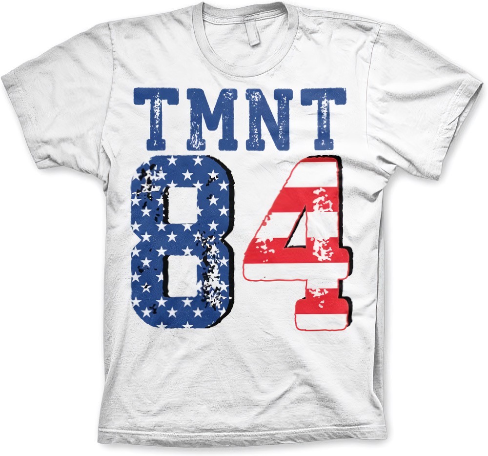 Teenage Mutant Ninja Turtles TMNT USA 1984 T-Shirt Weiß - Herren / Unisex