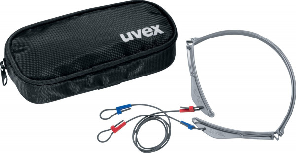 Uvex High-Fit Bügel Inkl. Reißverschlusstasche (61771)