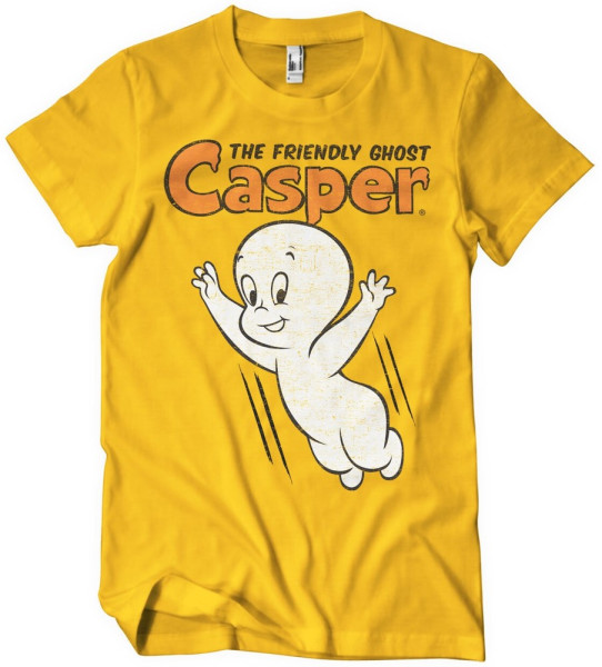 Casper The Friendly Ghost T-Shirt Gold