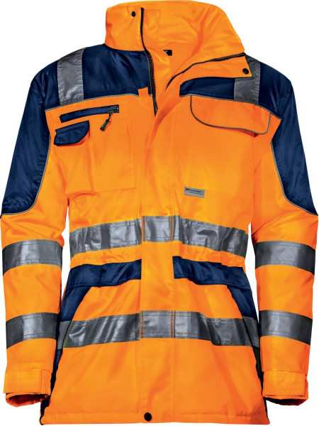 Uvex Wetterjacke Protection Flash Orange, Warnorange (98615)