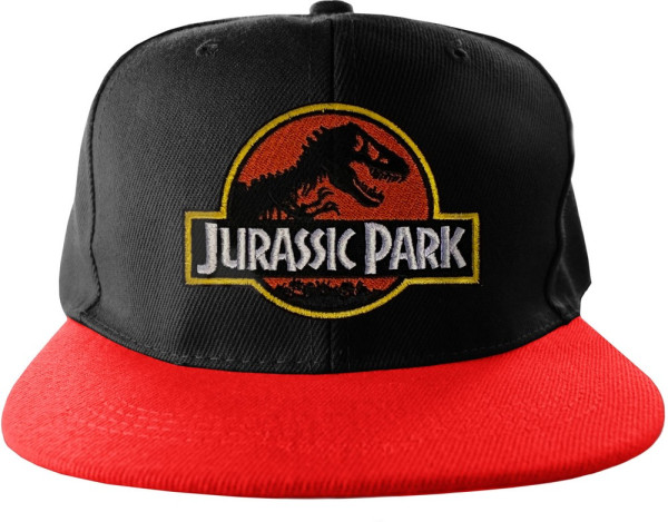 Jurassic Park Standard Snapback Cap Black-Red