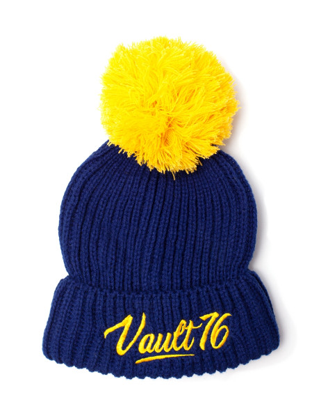 Fallout Beanies Fallout - Vault 76 Bobble Beanie Blue