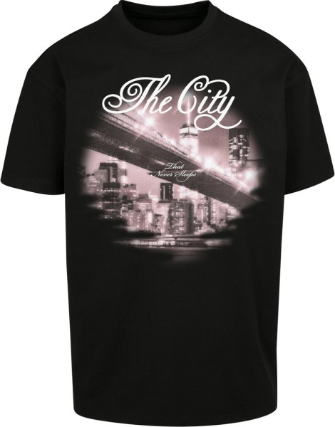 MT Upscale T-Shirt The City Oversize Tee Black