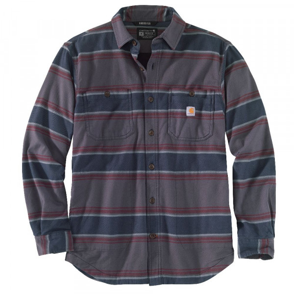 Carhartt Hemdjacke Hamilton Fleece Lined Shirt Shadow Stripe