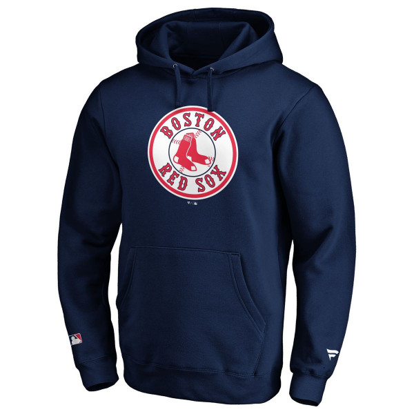 Boston Red Sox Secondary Graphic Hoodie Baseball MLB Blue