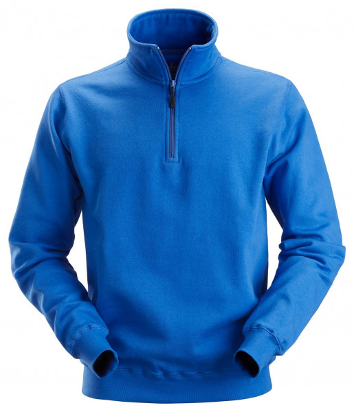 Snickers Sweatshirt Troyer Blau