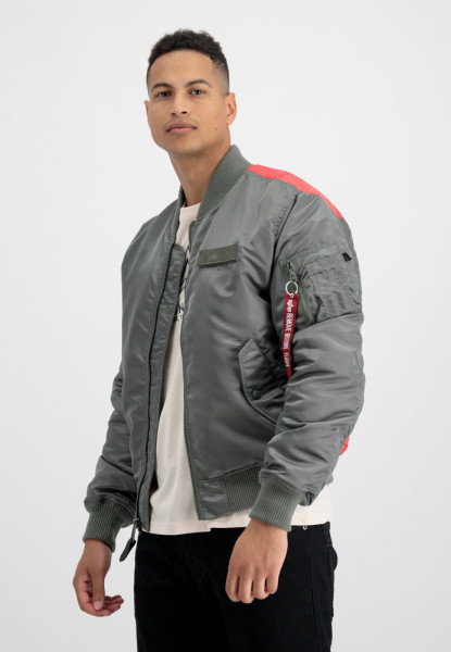 Alpha Industries Jacke MA-1 VF Fighter Squadron Vintage Green