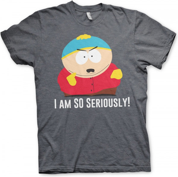 South Park Eric Cartman I Am So Seriously T-Shirt Dark-Heather