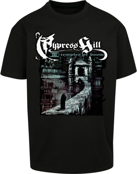 Mister Tee T-Shirt Cypress Hill Temples Of Boom Oversize Tee Black