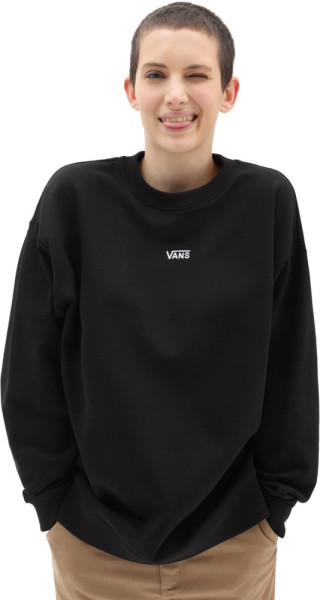 Vans Damen Sweatshirt Flying V Os Ft Ls Crew Black