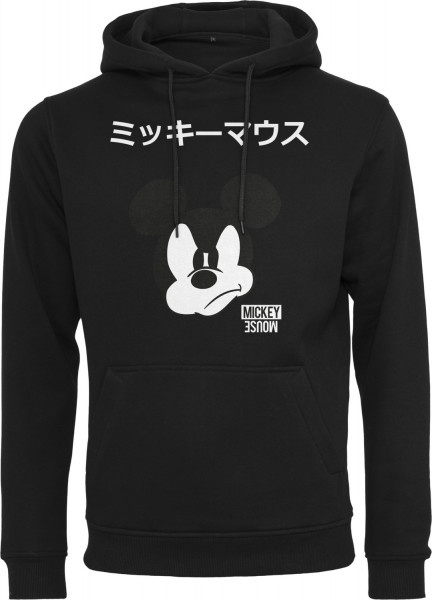 Merchcode Sweatshirt Mickey Japanese Hoody Black