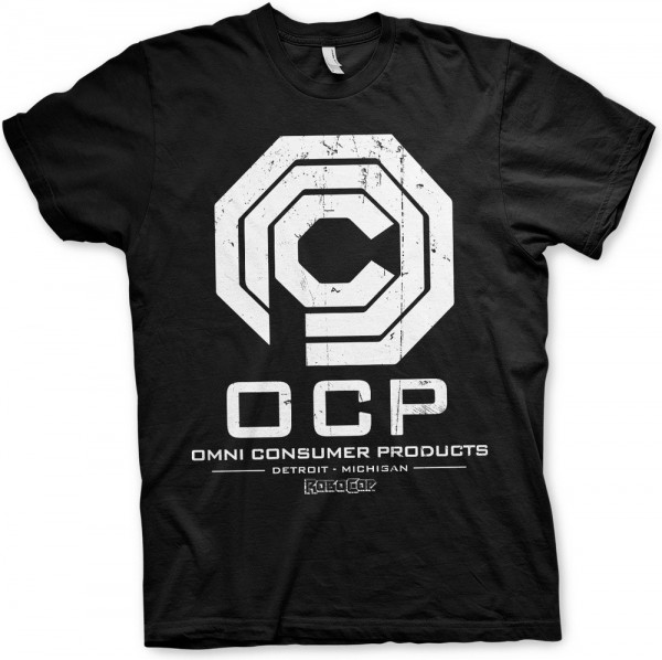 Robocop Omni Consumer Products T-Shirt Black