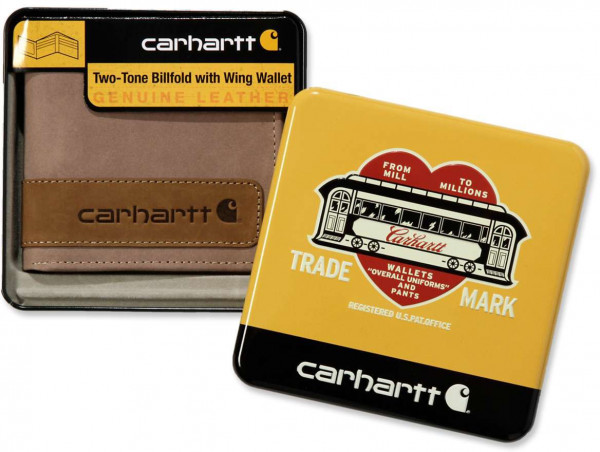 Carhartt Portemonnaie Two Tone Billfold Wallet Brown