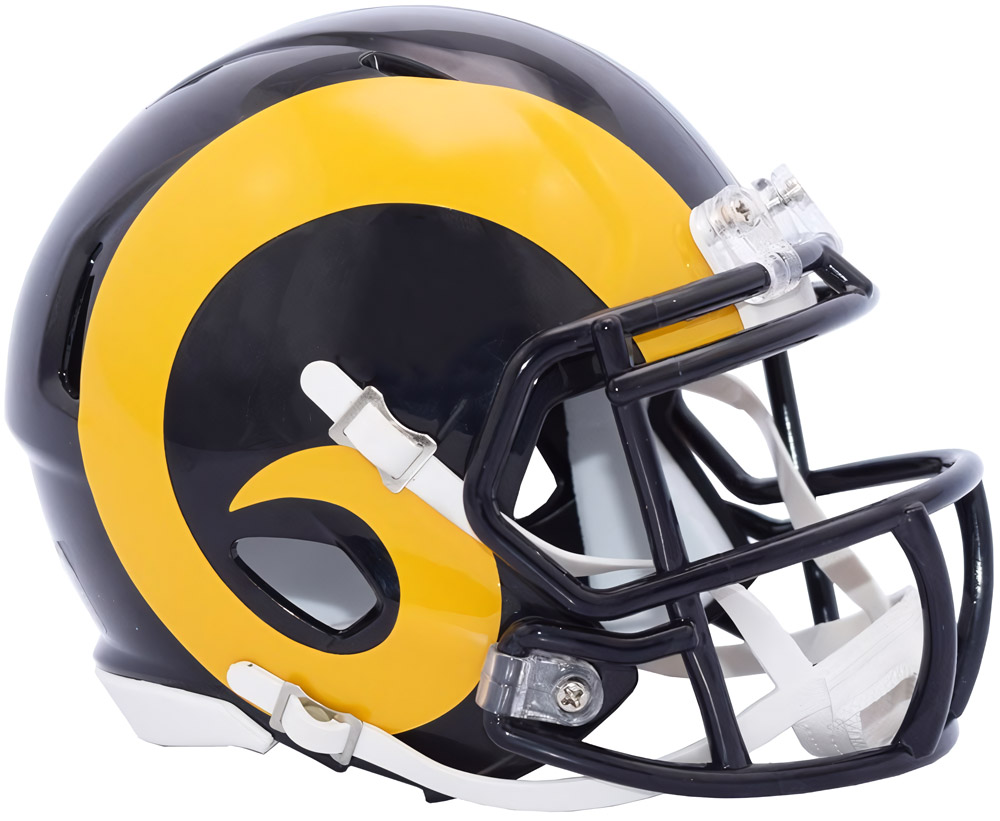 Los Angeles Rams Mini Helm Speed American Football - Herren / Unisex