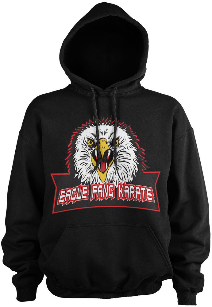 Cobra Kai Eagle Fang Karate Hoodie Schwarz - Herren / Unisex