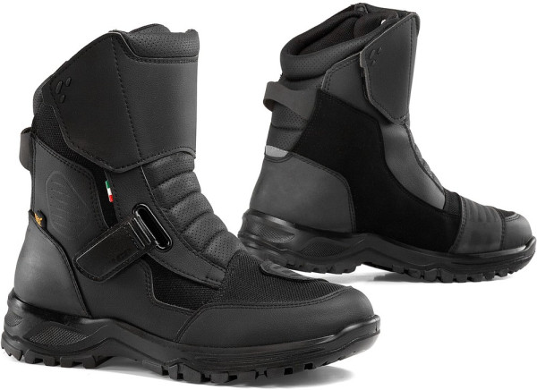 Falco Motorrad Stiefel Land 3 Schwarz