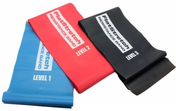 Power System Universal Fitness Artikel Stärkung Gummi Flat Strech Band Level 2 FPOW225