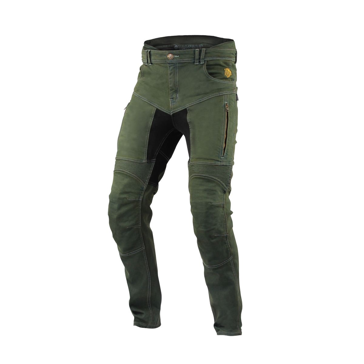 Trilobite Motorradhose Parado Damen L32 Regular Fit Khaki - Damen