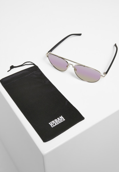 Urban Classics Sonnenbrille Sunglasses Mumbo Mirror UC Silver/Purple