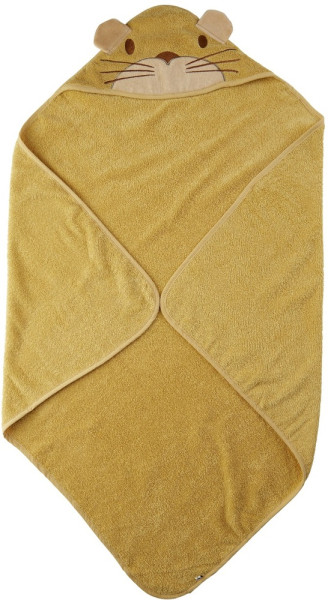 Pippi Babywear Kinder Handtuch Hooded towel w.catface