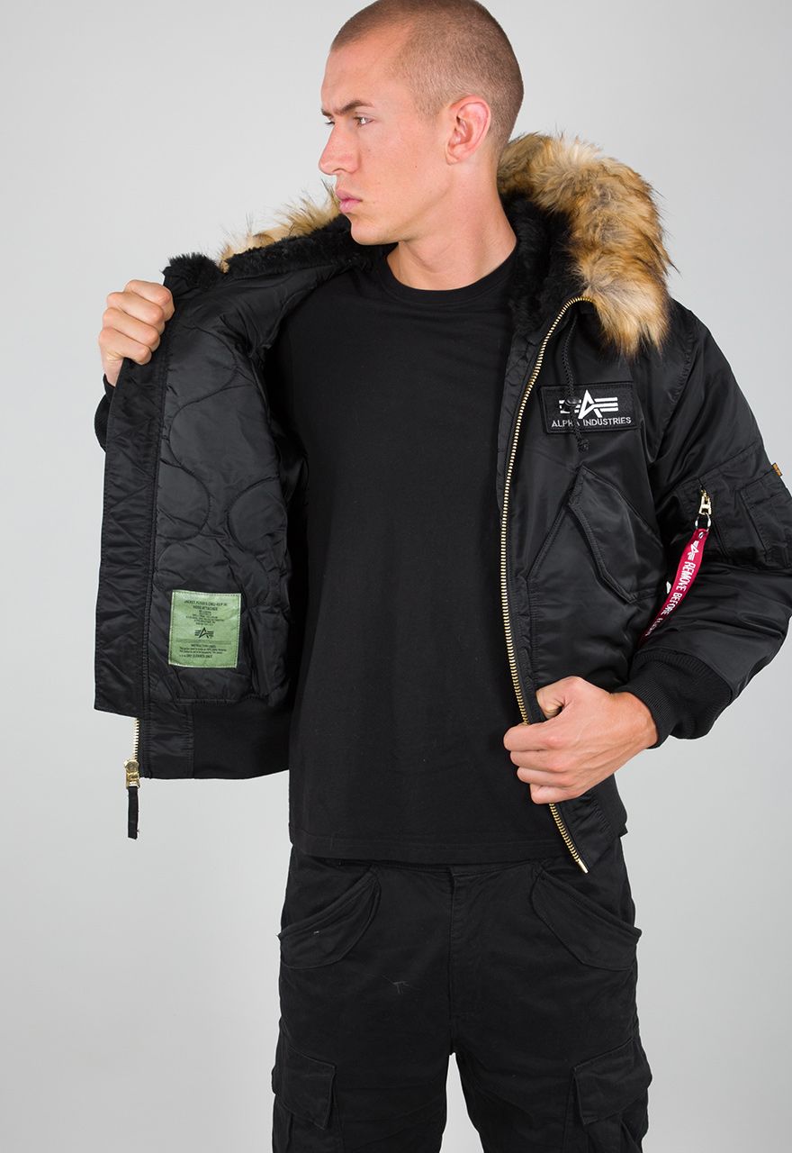 Bomberjacke Alpha Industries 45 P Hooded Jacke Alpha Industries