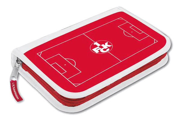 1. FC Kaiserslautern Kinder Federmäppchen Spielfeld Fussball Rot