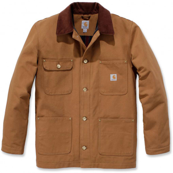 Carhartt Herren Jacke Firm Duck Chore Coat Carhartt® Brown