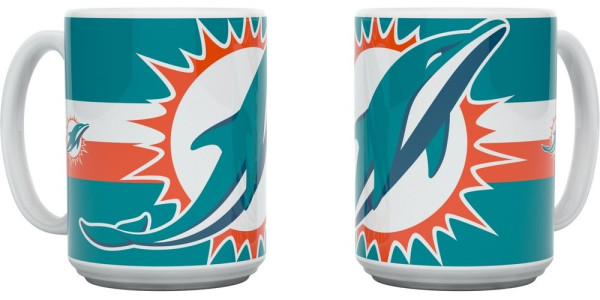 Miami Dolphins Tasse "Triple Logo" 3023380-450ml