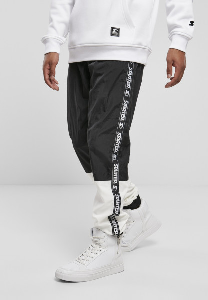 Starter Black Label Trousers Starter Two Toned Jogging Pants Black/White