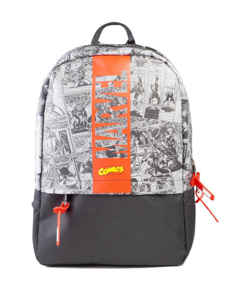 Marvel Comics - All Over Printed Backpack Black