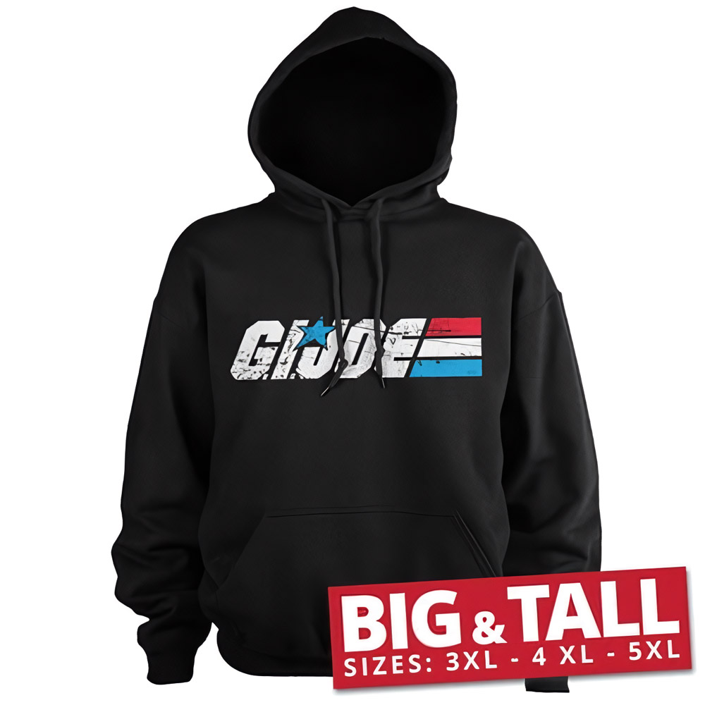 G.I. Joe Washed Logo Big & Tall Hoodie - Herren / Unisex