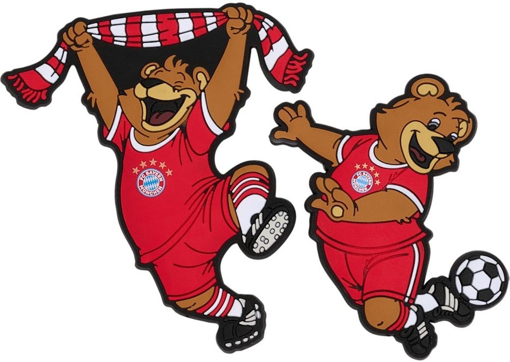 FC Bayern München Magnet Berni 2er-Set 31046 - Herren / Unisex