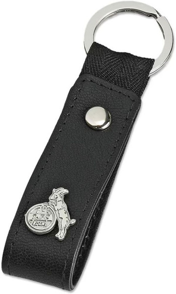 1. FC Köln Lederschlüsselanhänger Schwarz 1023567