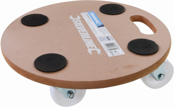 Silverline Werkstattausrüstung Rolluntersetzer, rund 250 kg