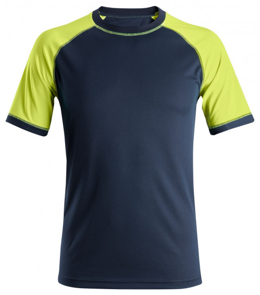 Snickers T-Shirt neon Navy-Neongelb