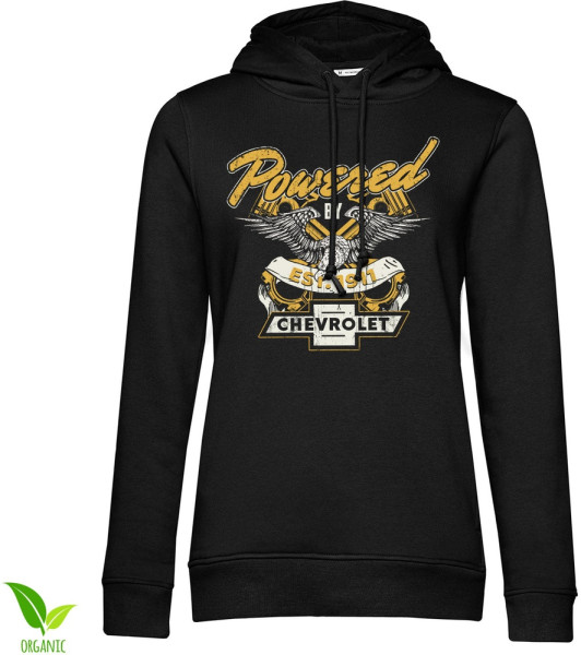 Chevrolet Damen Powered By Chevrolet Girly Hoodie GM-37-CHEV008-H92-11
