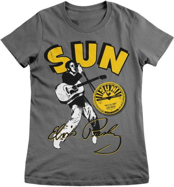 Elvis Presley Damen Sun Records Girly Tee PS-5-SUNEP006-H96-7