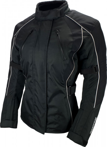 Bores Female Shanon Motorrad Touringjacke Lady Black