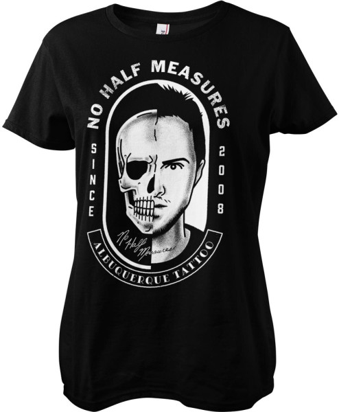 Breaking Bad T-Shirt No Half Measures Girly Tee SP-5-BB025-H70-16