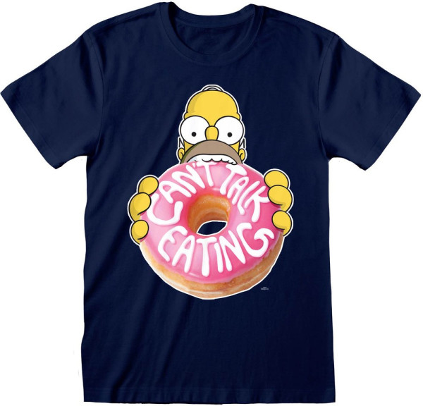 Simpsons - Donut T-Shirt Navy