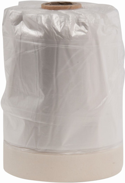 Silverline Abdeckfolien Abdeckfolie mit Malerkreppband, Nachfüllrolle Nachfüllrolle, 550 mm x 33 m