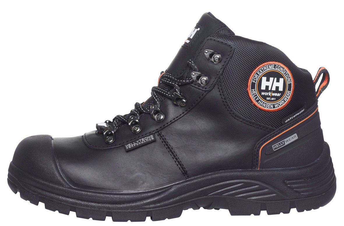 Helly Hansen Arbeitsschuh 78250 Chelsea Mid Ht Ww 992 Black/Orange