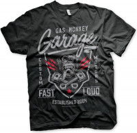 Gas Monkey Garage GMG Fast'n Loud T-Shirt Kinder Black