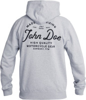 John Doe Hoodie JD Lettering Grey