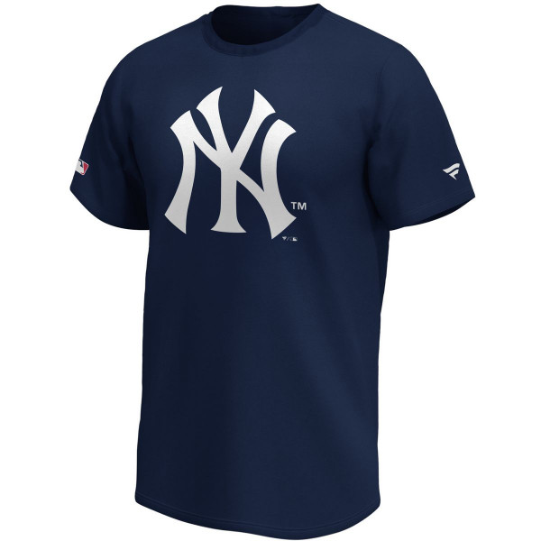 New York Yankees Herren Secondary Graphic T-Shirt Baseball MLB Blue