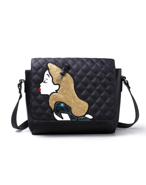 Disney Alice In Wonderland Shoulder Bag Black